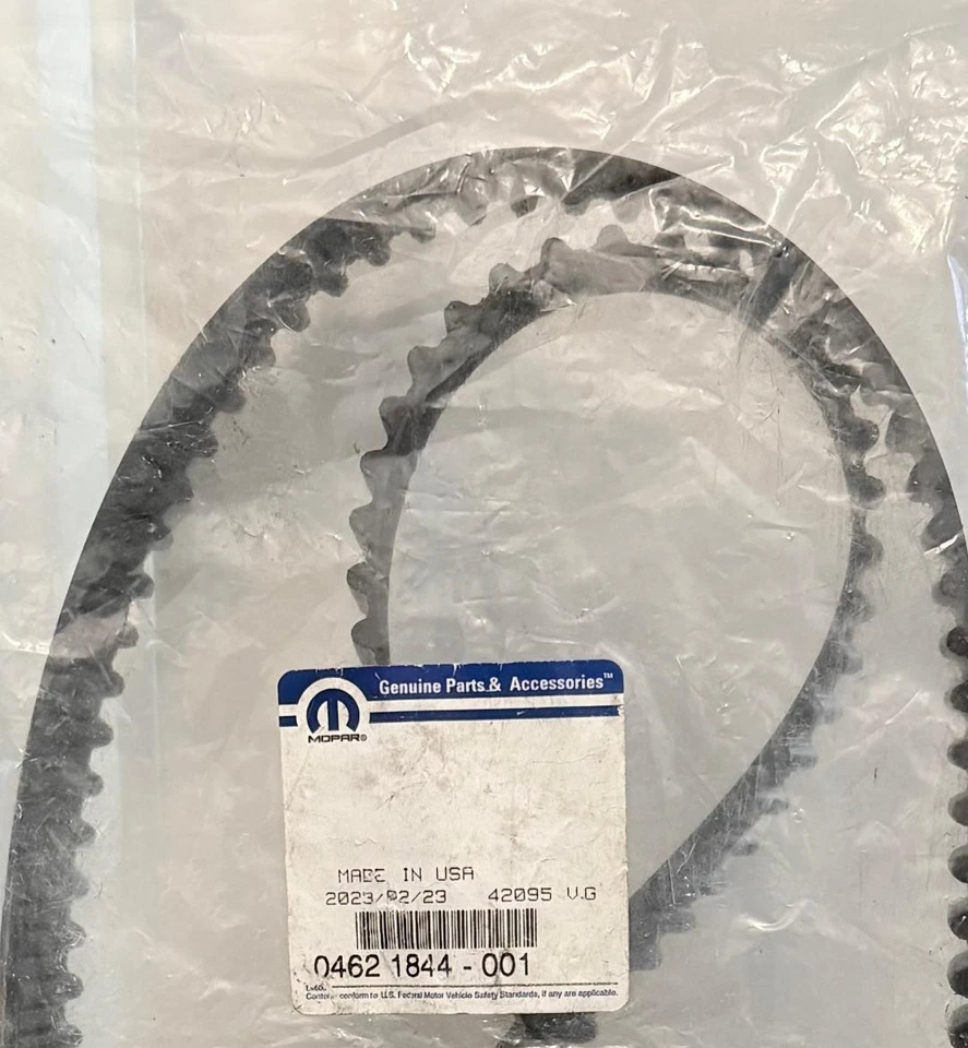 CINTURÓN DE DISTRIBUCIÓN ORIGINAL MOPAR 04621844 NUEVO Foto 1 de 3