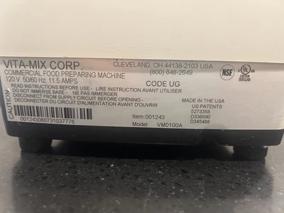 Vita-Mix  Orange Julius VM0100A Two Step Timer Blender Base Only TESTED/WORKING - Image 1 of 4