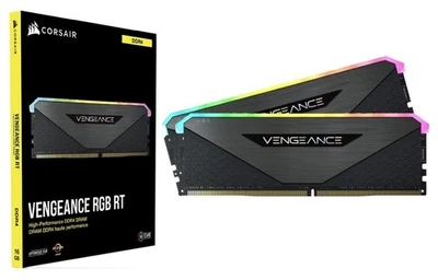 CORSAIR VENGEANCE RGB RT 64GB (2x32GB) 3200MHz DDR4 CL16 Dual-Channel RAM Kit - Image 1 of 2
