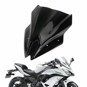 Parabrisas Parabrisas Motor Pantalla Negro Se Adapta a Kawasaki Ninja 650 17-2019 - Imagen 1 de 14