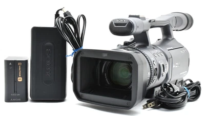 [Almost MINT] Sony HandyCam HDR-FX7 HD Camcorder MiniDV Video Camera From JAPAN - Image 1 of 4
