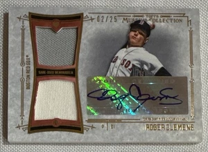 Roger Clemens🔥2015 Colección Museo Topps Oro Doble Reliquia AUTO #SSD-RCS 2/25 - Imagen 1 de 2