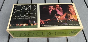 Vintage Poker Würfel Kartenspiel Card Cubes Selchow & Righter 1970 komplett in Box - Bild 1 von 8