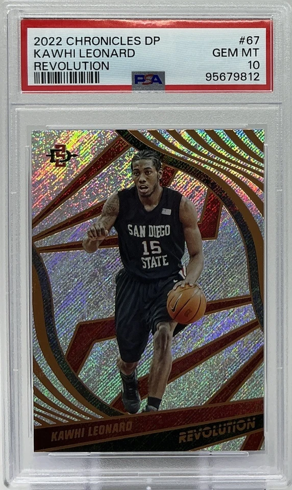 Kawhi Leonard PSA 10 -2022 Panini Chronicles Revolution -Clippers, Aztecs- Claw - Image 1 of 4