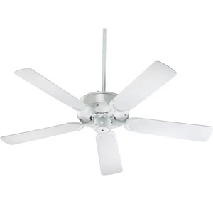 Quorum 146525-6 All-Weather Allure 52" 5-Blade Patio Fan in White - Picture 1 of 2