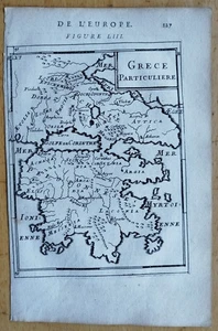 Griechenland Grece Particuliere # Mallet Original Kupferstich # 1683 - Picture 1 of 1