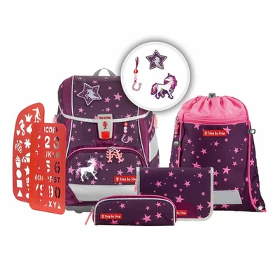 Step by Step 2IN1 PLUS Schulranzen-Set Unicorn Nuala, 6-teilig - Bild 1 von 4