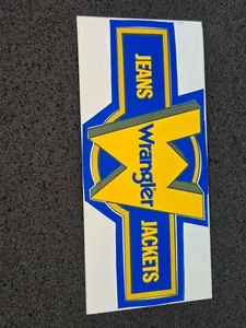 WRANGLER Jeans ➔ Sticker / Aufkleber ➔ *aus Sammlung* 369 - Picture 1 of 2