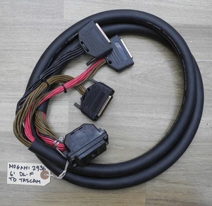 6' Mogami 2936 24-Pair Analog Cable, DL-96 Female To 3 Male Tascam DB-25. M24A - Picture 1 of 1