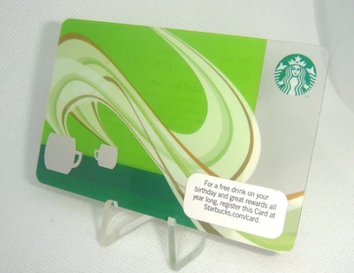Starbucks 2010 Collectable Gift Card Used No $ Value COLLECTABLE only - Image 1 of 4
