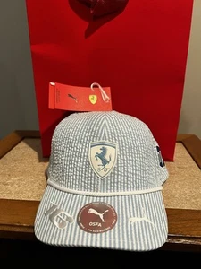 Puma for Scuderia Ferrari HP 2025 Special Edition Leclerc Hat F1 - READY TO SHIP - Picture 1 of 8