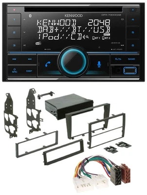 Kenwood CD 2DIN DAB USB MP3 Bluetooth Autoradio für Lexus IS 300 (2001-2005) - Bild 1 von 4