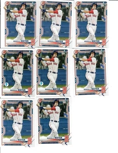 (8) MARCELO MAYER 2021 BOWMAN DRAFT 1ST PAPER BASE ROOKIE CARD #BD-174 Red Sox - Picture 1 of 1