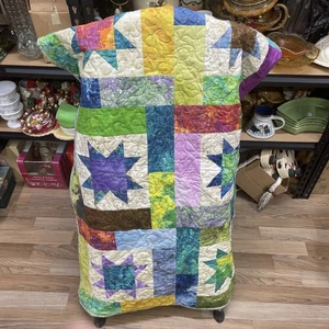 45”x60” Lucky Stars Muster Schoßdecke - Bild 1 von 5