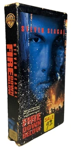 VHS Fire Down Below Action Brand New Sealed Steven Seagal - Picture 1 of 7