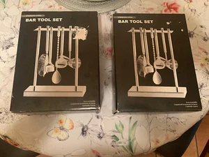 Stainless Steel Bar Tool Set 6-Piece (TWO SETS INCLUDED IN SALE) - Picture 1 of 5