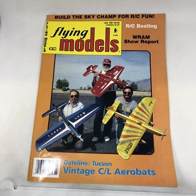 Flying Models Magazine July 1991 - Image 1 of 4