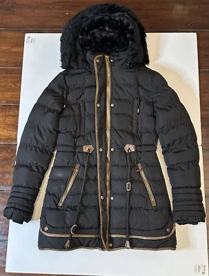 SO NICE FASHION WOMENS JACKET SMALL WINTER BLACK - Image 1 of 4