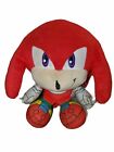 Sonic Boom 6"" KNÖCHEL Plüschtier TOMY großer Kopf rot Stofftier Sega