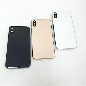 IPHONE XS MAX CUSTODIA IN VETRO CRACKATO RIPARAZIONE POSTA DI RICAMBIO IN SERVIZIO - Foto 1 di 11