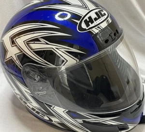 HJC Repsol Echo CS-12 Advanced Fiberglass Motorcycle Motorbike Helmet Large L - Picture 1 of 12