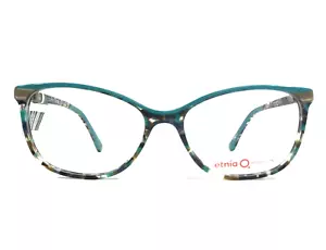 Etnia Barcelona Eyeglasses Frames DAUPHINE HVTQ Havana Turquoise Blue 53-15-137 - Picture 1 of 13