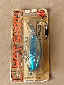 Hot Shot 25 - Luhr Jensen (Silver-Blue Scale) Pre-Rapala USA * Neu in Verpackung - Bild 1 von 4