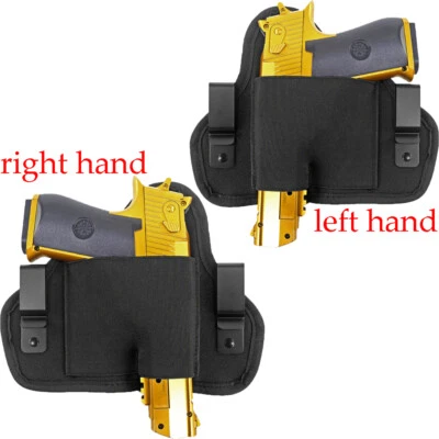 Tactical Pancake IWB Right/Left Hand Gun Holster with Metal Clip Pistol Holster - Image 1 of 4