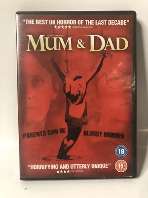 Mum & Dad (2008) raro revólver Reino Unido DVD culto británico slasher horror Foto 1 de 2