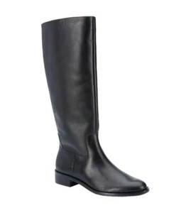 Walking Cradles womens Meadow Wide Calf Leather Boots Size 9.5 Box Lid Missing - Picture 1 of 8