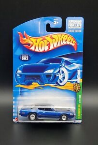 2002 Hot Wheels '71 Plymouth GTX Blue Real Rider Rubber Tire Treasure Hunt 