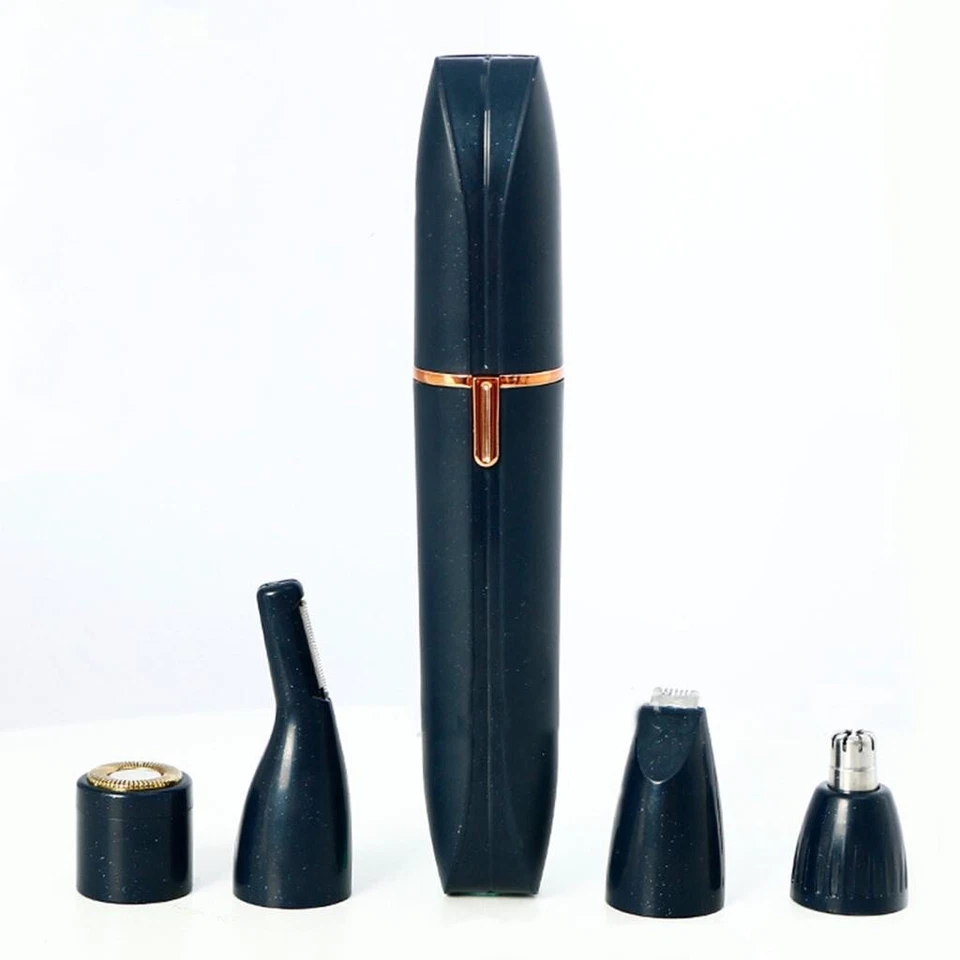 Nose Ear Hair Trimmers Face Eyebrow Mustache Beard Shaver Clipper Rechargable