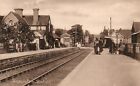 early B/W POSTCARD - Braunton Railway Station, Barnstaple, Devon
