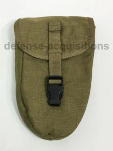 NEW Allied Industries Entrenching Etool Pouch E Tool MJK Khaki Black Buckle - Picture 1 of 4