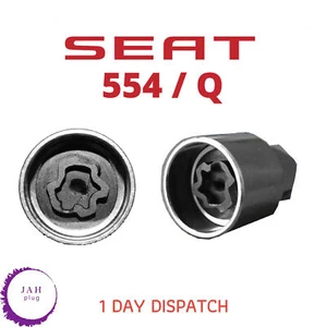 SEDILE 554/Q 17mm DADO RUOTA BLOCCAGGIO PRESA CHIAVE BULLONE DI SICUREZZA, LWNK - Foto 1 di 6