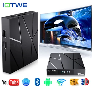 2024 Nuevo Android 13.0 Smart TV BOX 128G Dual WiFi BT5.0 Red 3D Media Player - Imagen 1 de 17