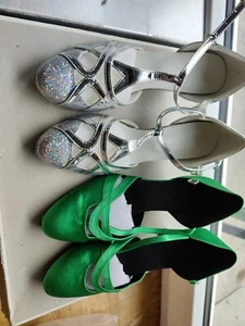 Tanzschuhe (2 Paar Kosten 25€) GR39 - Bild 1 von 15