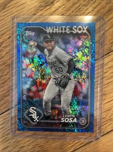 Serie Aggiornamento Topps 2024 - Blue Holo Foilboard #US291 Lenyn Sosa /999 - Foto 1 di 2