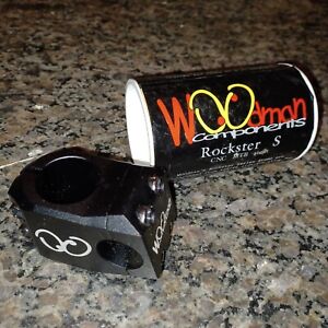 Woodman's Rockster CNC 35mm short mountain bike STEM 6061T6 aluminum 15 deg MTB