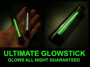 ULTIMATE Glow Stick (WHITE) Glows Non Stop For Decades! No Recharging Needed!!