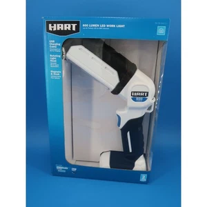HART 600 Lumens LED Work Light Includes 2000mAh Battery & USB Charging Cable - Picture 1 of 6