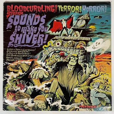 Sounds To Make You Shiver Vinyl LP 1974 Pickwick Halloween, Horror VG+ Foto 1 de 4