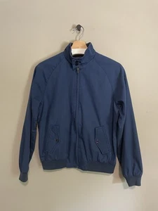 Vintage G9 Baracuta By Van Heusen Bomber Jacket Navy L (16-18) - Picture 1 of 11