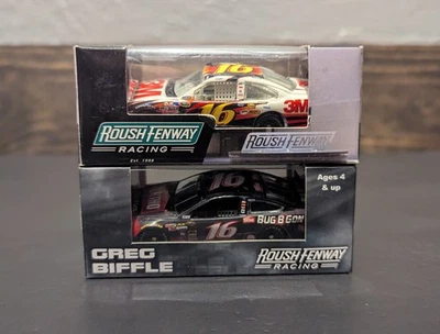 Greg Biffle #16 1:64 Action Diecast Lot: 2010 3M & 2015 Ortho Bug B Gon - Image 1 of 4