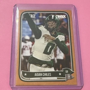 2024 Onyx Vintage Football Aidan Chiles Orange /75 Michigan State Spartans - Picture 1 of 2