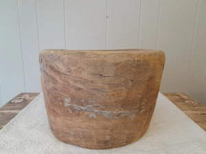 Old Early Antique Primitive Wooden Herb Crushing Bowl Woodenware - Picture 1 of 9
