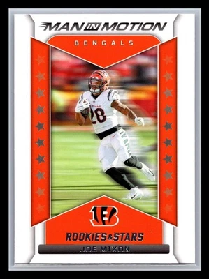 2022 Panini Rookies & Stars #MM-8 Joe Mixon Man In Motion - Image 1 of 2