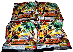 LOTE de 4 figuras My Hero Academia Versus de Bandai nuevas bolsas ciegas selladas - Imagen 1 de 5
