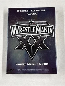 WWE Wrestlemania XX (DVD, 2004, 3-Disc Set) WWF Wrestling - Picture 1 of 8