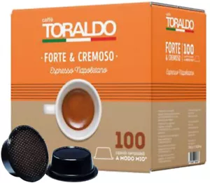 400 Capsule A MODO MIO Caffè TORALDO Miscela Forte & Cremoso Compatibili AMM - Imagen 1 de 10